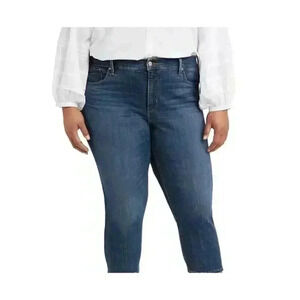 NEW Levi’s‎ 311 Shaping Skinny Capri Dark Wash Women’s 24W NWT